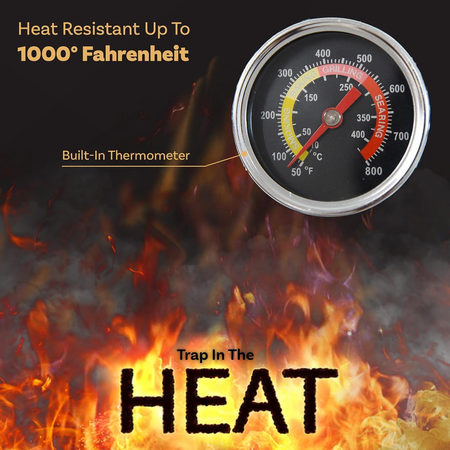 KAMADO diametro 21 pulgadas (asador, horno y ahumador)