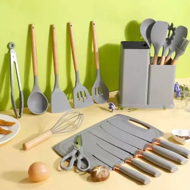 19 Piece Kitchen Utensil Set