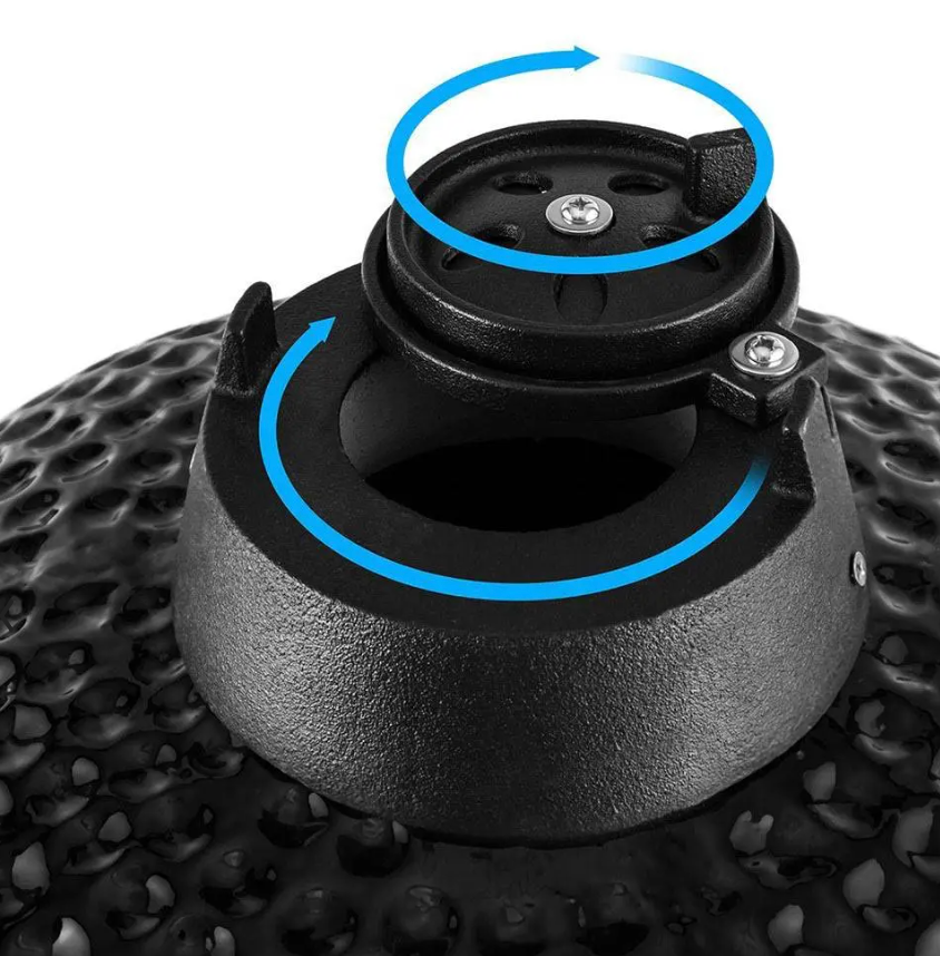 KAMADO diametro 21 pulgadas (asador, horno y ahumador)