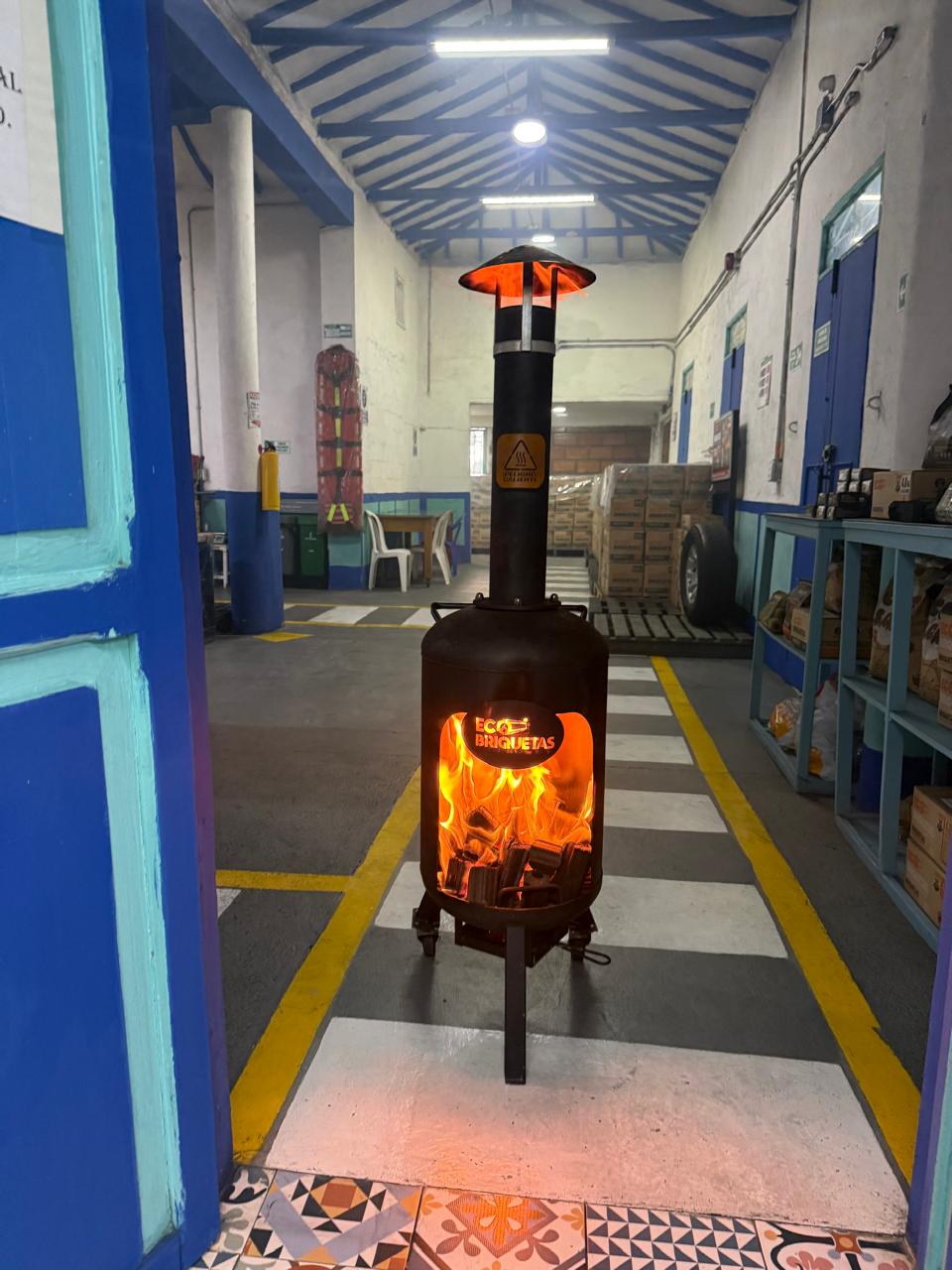 chimenea exterior