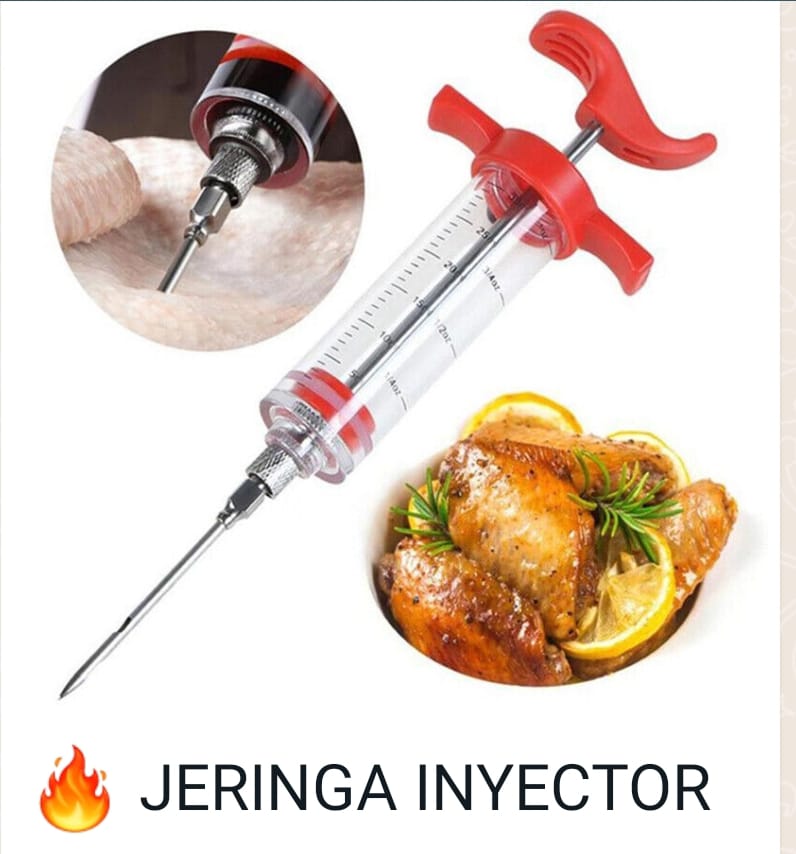 Jeringa Inyector Pollo Pavo Marinada Ado