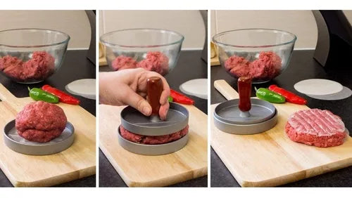 MOLDE MANUAL PARA HAMBURGUESAS