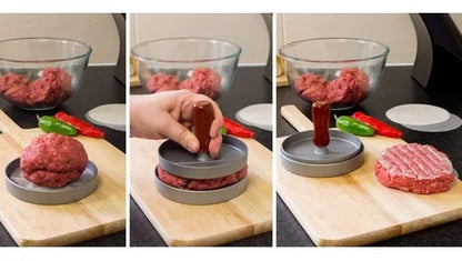 MOLDE MANUAL PARA HAMBURGUESAS