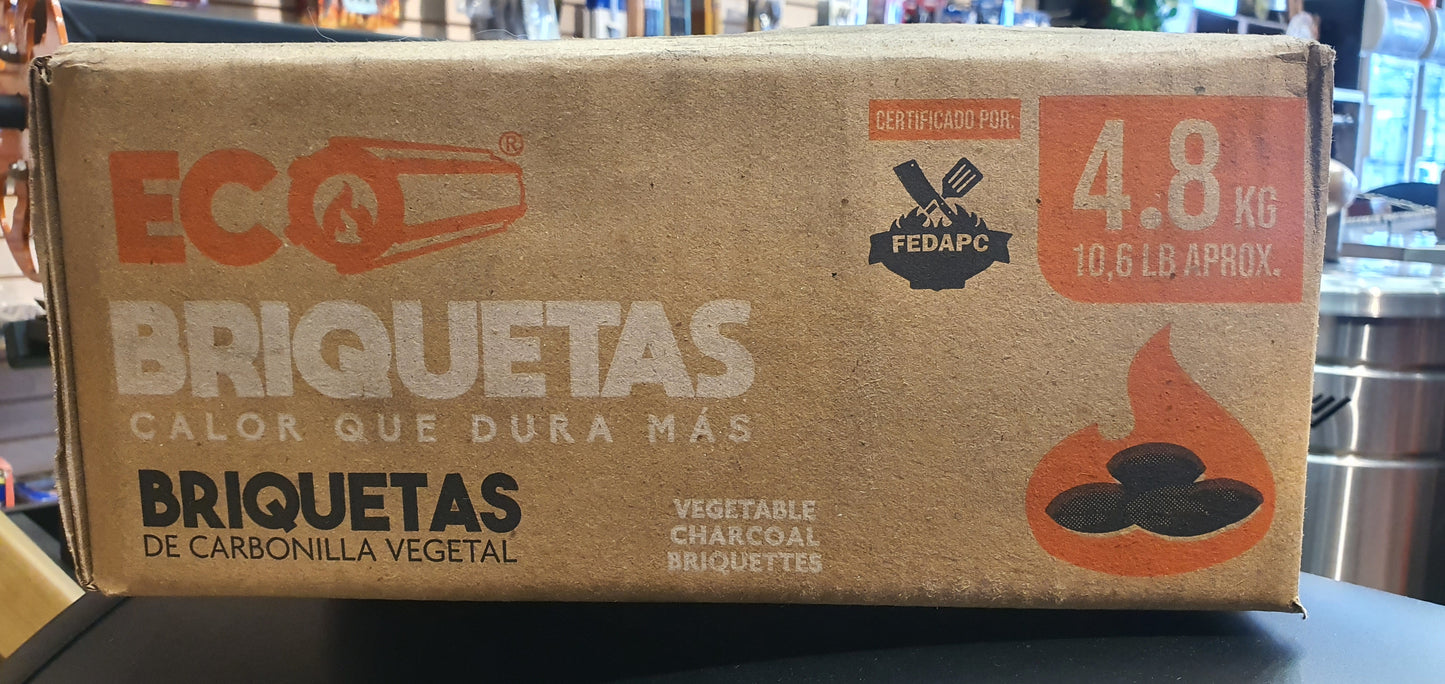 BRIQUETAS (Carbon vegetal prensado)