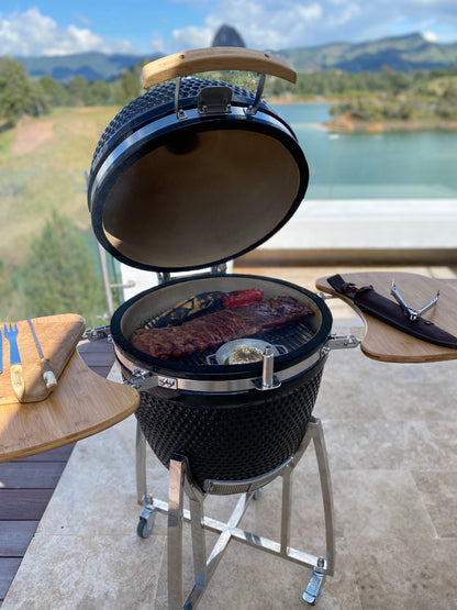 Asador, ahumador y Horno KAMADO diametro 21 pulgadas
