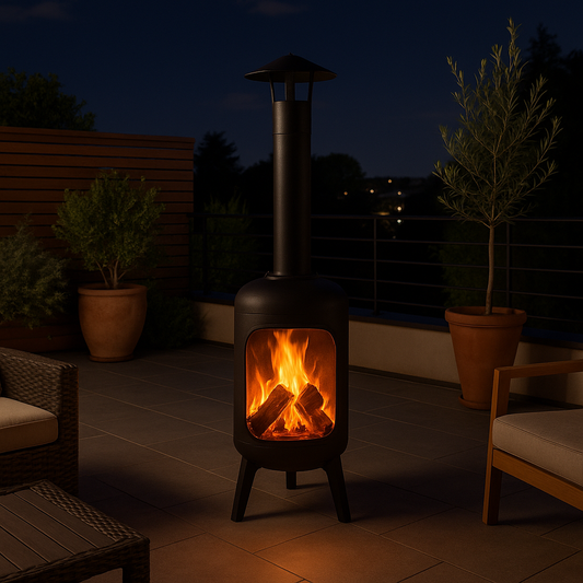 chimenea exterior