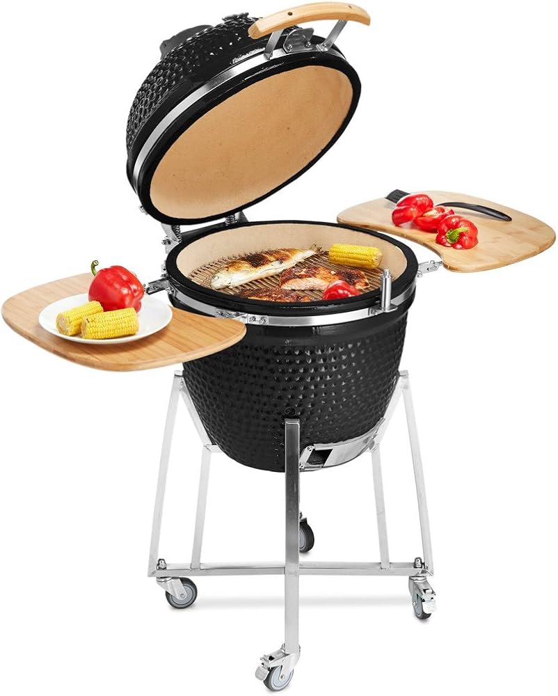 Asador, ahumador y Horno KAMADO diametro 21 pulgadas
