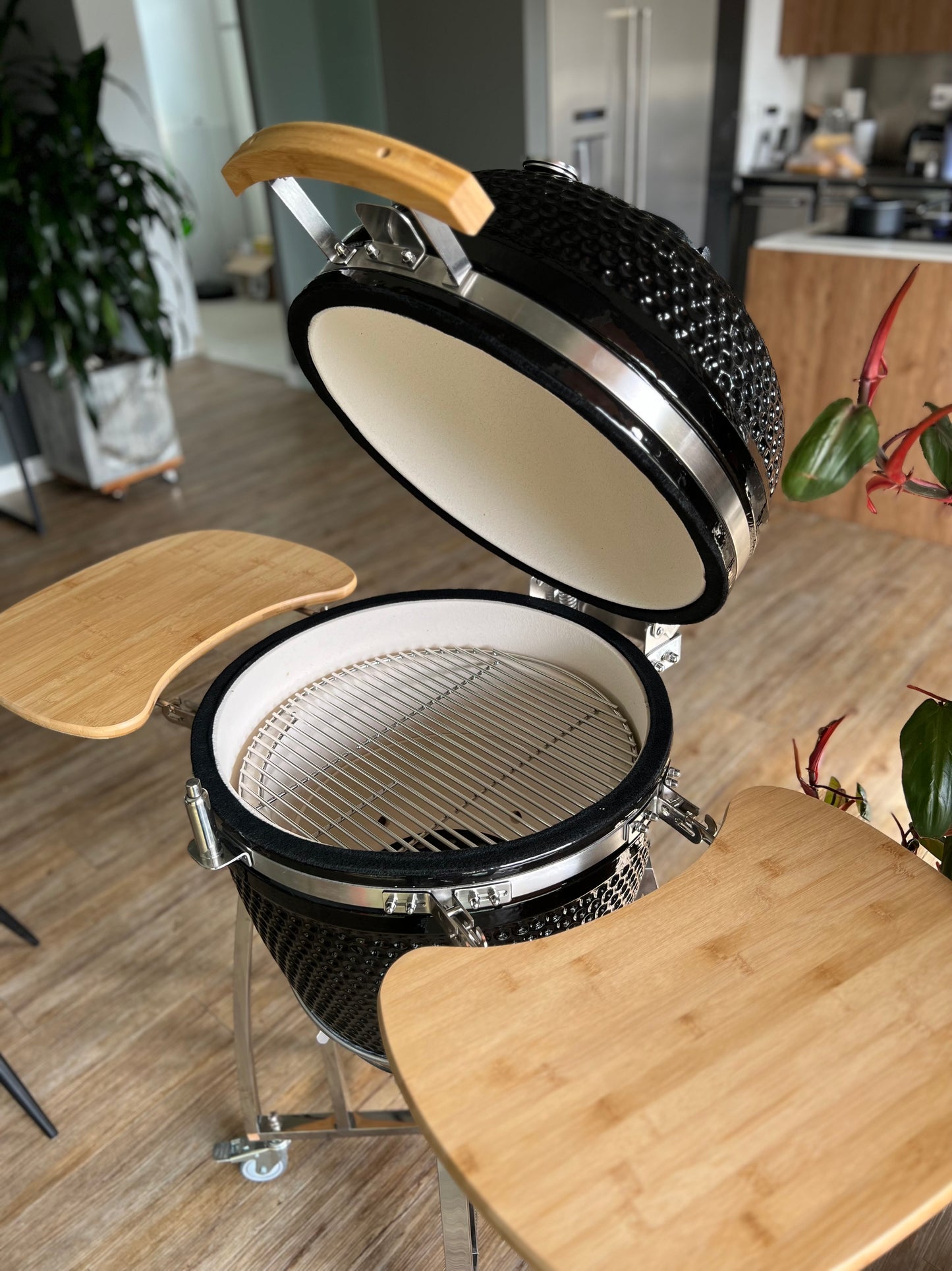 Asador, ahumador y Horno KAMADO diametro 21 pulgadas