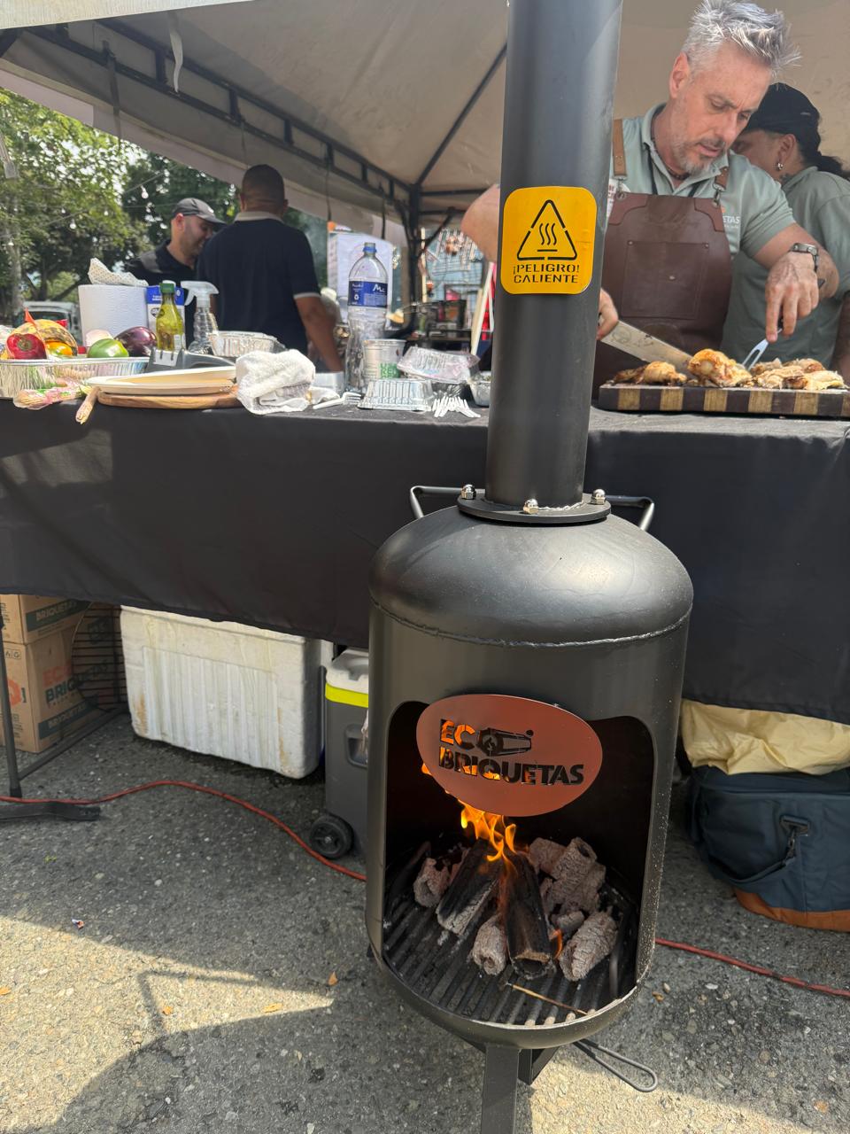 chimenea exterior