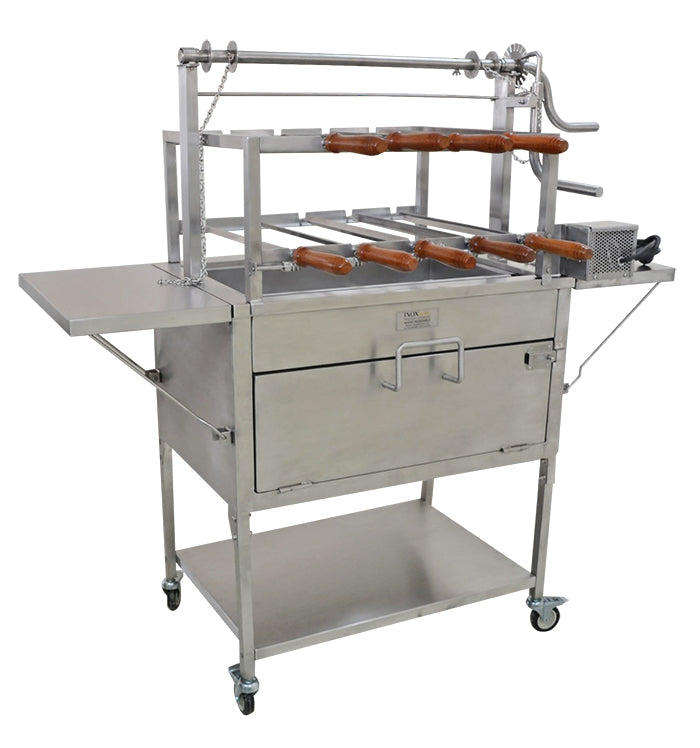 Asador con Caja China y Rodizio