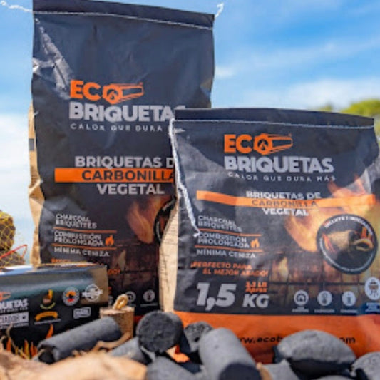 BRIQUETAS (Carbon vegetal prensado)